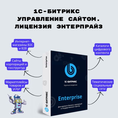 1С-Битрикс: Управление сайтом. Лицензия Энтерпрайз - купить в Мажгаре